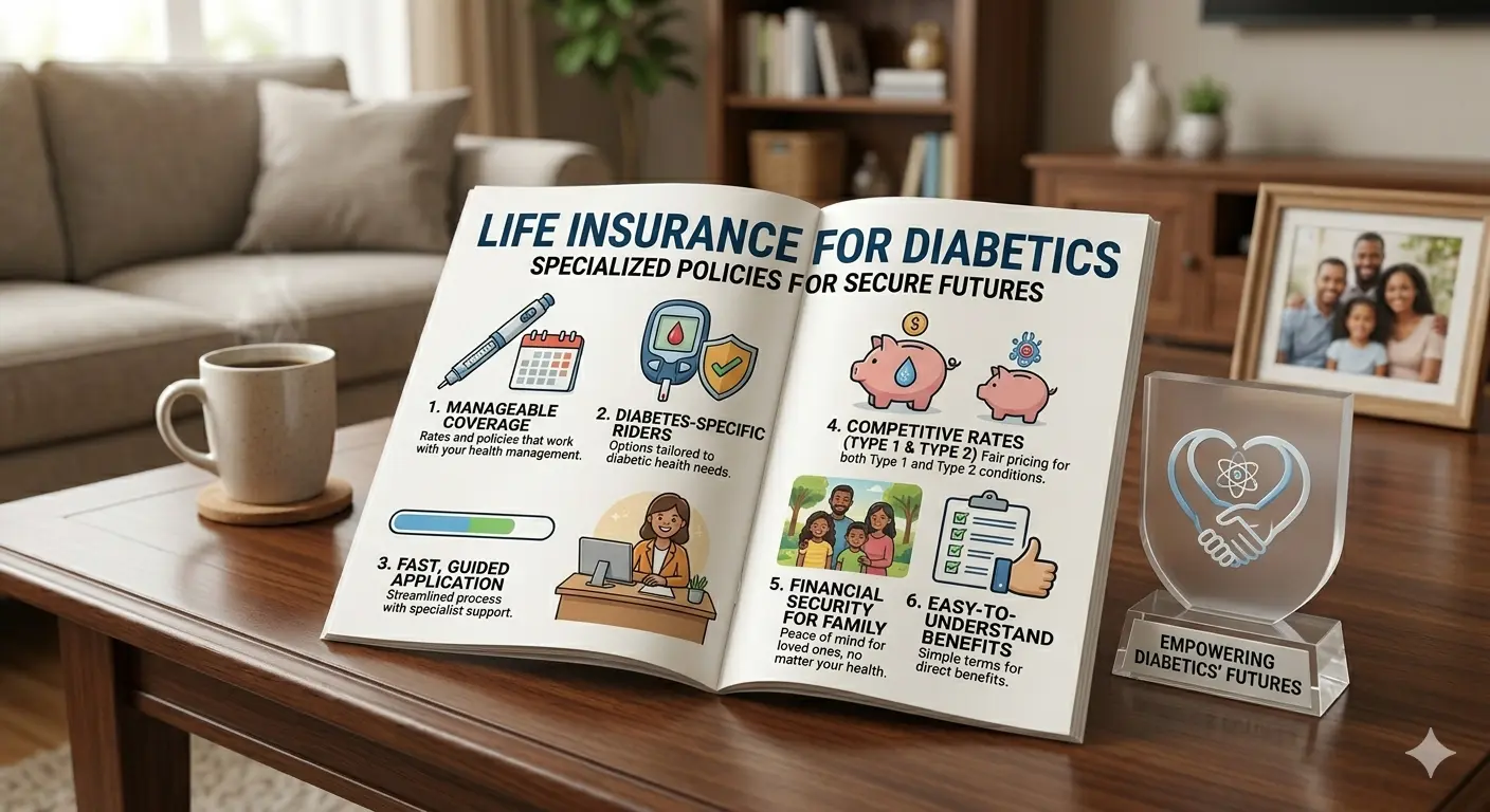 Life Insurance for Diabetics in USA (2026 Guide): Costs, Coverage, Approval Tips & Best Companies